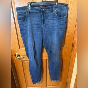 Liverpool Dark Blue Women's Skinny Jeans